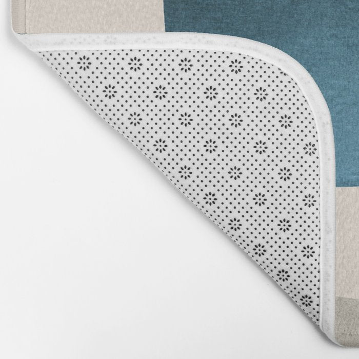 Modern Abstract Shapes 102 Bath Mat Gallery Image 2
