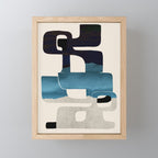 Modern Abstract Shapes 102 Mini Art Print Gallery Image 1