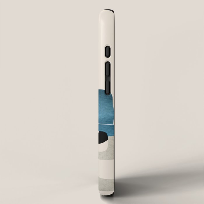 Modern Abstract Shapes 102 iPhone Case Gallery Image 2