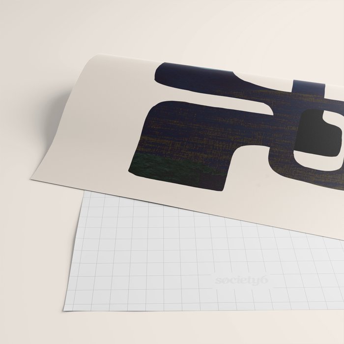 Modern Abstract Shapes 102 Wrapping Paper Gallery Image 2