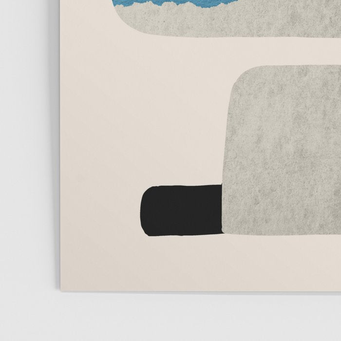 Modern Abstract Shapes 102 Poster Gallery Image 3