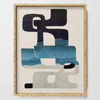 Modern Abstract Shapes 102 Serving Tray Gallery Image 1