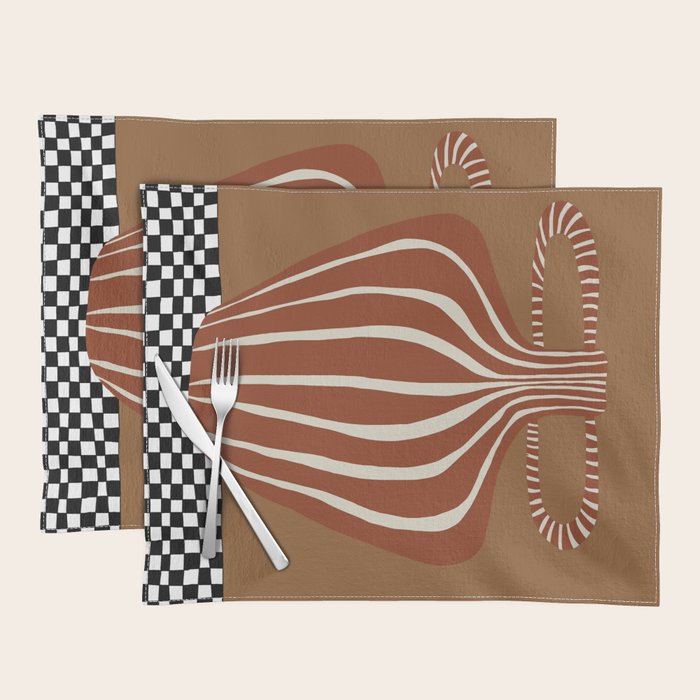 Minimal Pottery 2 Placemat Gallery Image 1