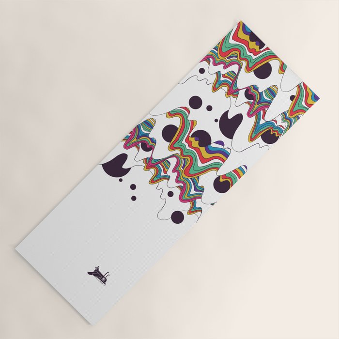 Psychedelic Planet Yoga Mat Gallery Image 1