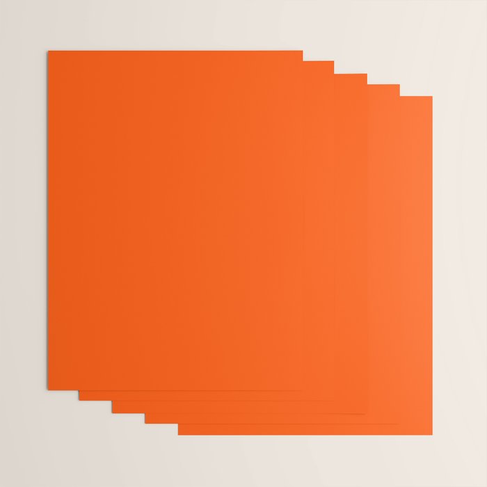 Solid Shades - Flame Wrapping Paper Gallery Image 3