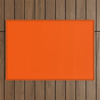 Solid Shades - Flame Outdoor Rug Gallery Image 1