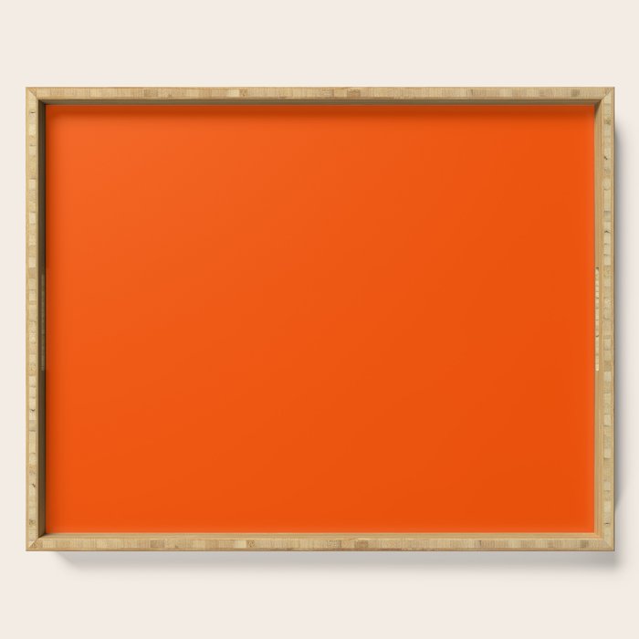 Solid Shades - Flame Serving Tray Gallery Image 1