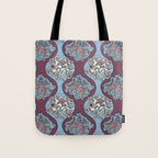 Antique Floral Beauty PB Tote Bag Gallery Image 1