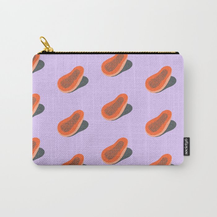 Minimalist Papaya Carry All Pouch Gallery Image 1