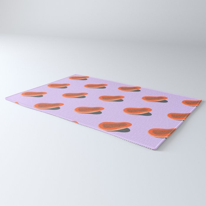 Minimalist Papaya Rug Gallery Image 3