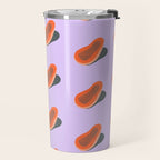 Minimalist Papaya Travel Mug Gallery Image 2