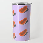 Minimalist Papaya Travel Mug Gallery Image 1