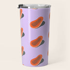 Minimalist Papaya Travel Mug Gallery Image 3