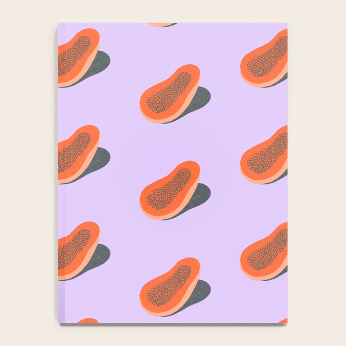 Minimalist Papaya Notebook Gallery Image 4