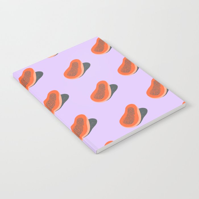 Minimalist Papaya Notebook Gallery Image 1