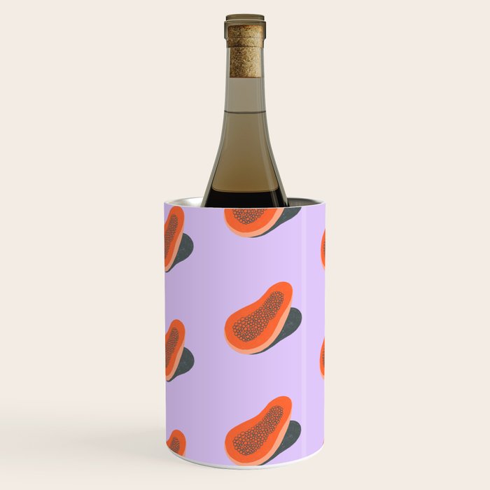 Minimalist Papaya Wine Chiller Gallery Image 1