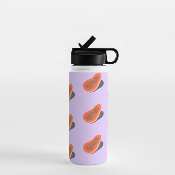 Minimalist Papaya Water Bottle Gallery Image 1