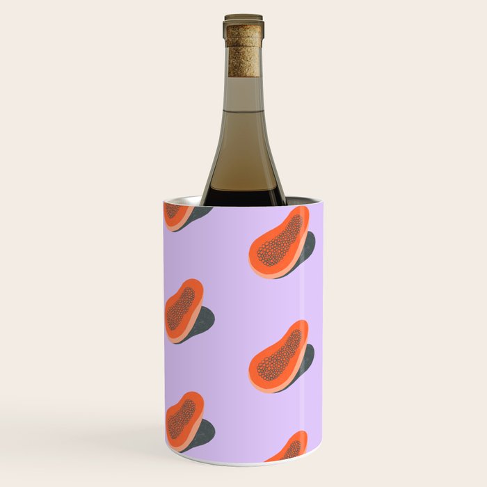 Minimalist Papaya Wine Chiller Gallery Image 2