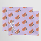 Minimalist Papaya Placemat Gallery Image 1