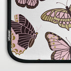 Texas Butterflies - Blush and Gold Pattern Laptop Sleeve Gallery Image 3