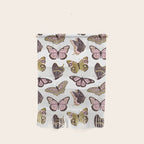 Texas Butterflies - Blush and Gold Pattern Wall Hanging Gallery Image 1