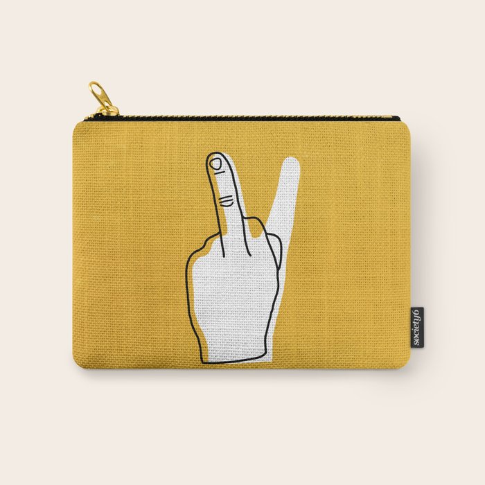 Two Moods Only Carry All Pouch Gallery Image 1