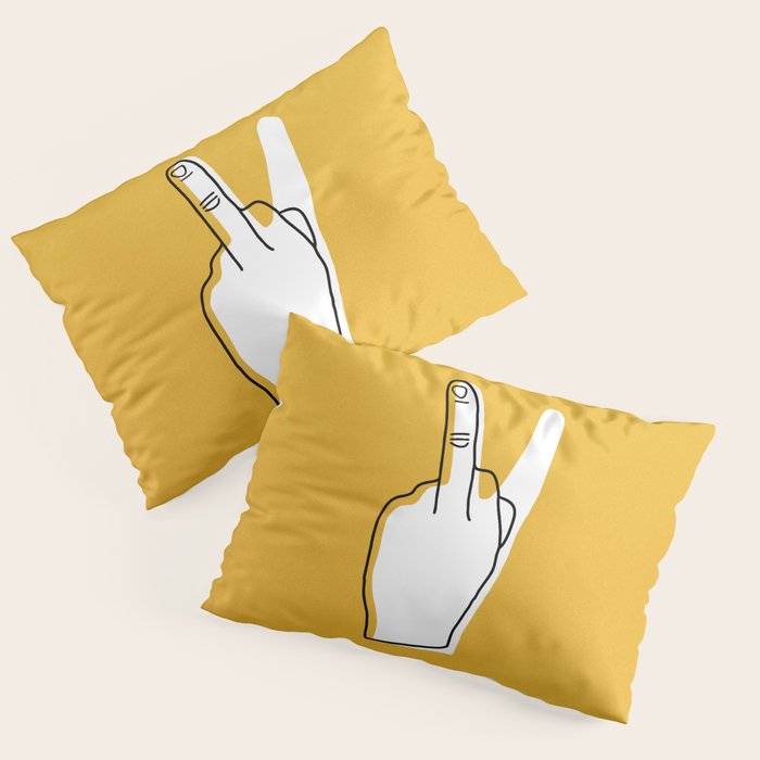 Two Moods Only Pillow Sham Gallery Image 3