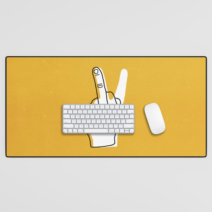 Two Moods Only Desk Mat Gallery Image 1