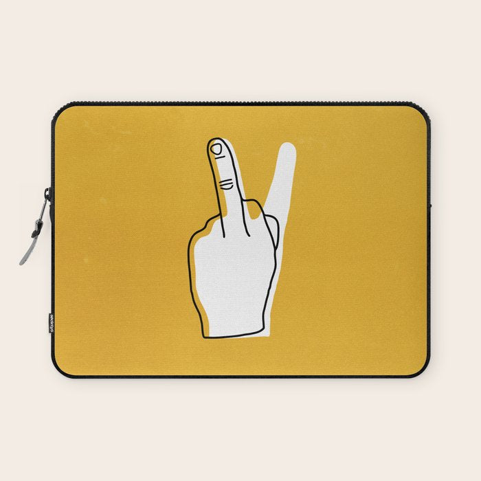 Two Moods Only Laptop Sleeve Gallery Image 1