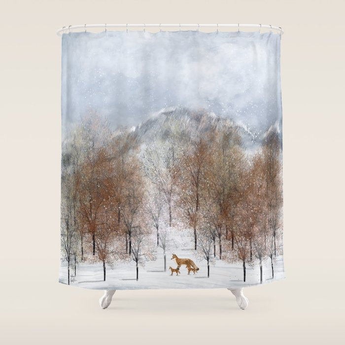 nature will find a way deux Shower Curtain Gallery Image 1