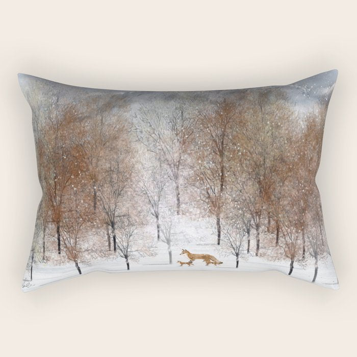 nature will find a way deux Rectangular Pillow Gallery Image 2