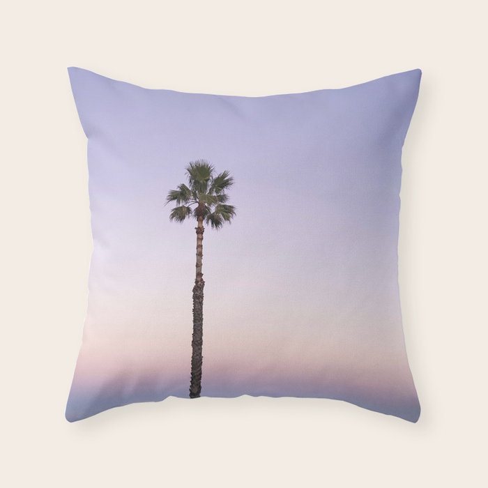 Stand out - ombré violet Throw Pillow Gallery Image 1