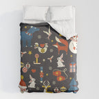 Christmas symbols pattern Comforter Gallery Image 6