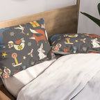 Christmas symbols pattern Pillow Sham Gallery Image 2