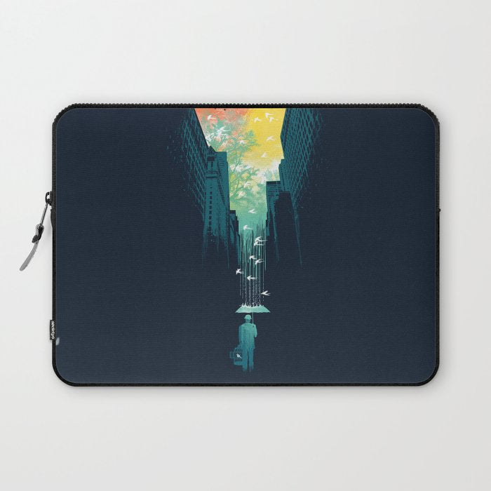 I Want My Blue Sky Laptop Sleeve Gallery Image 1