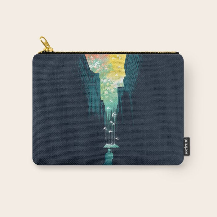 I Want My Blue Sky Carry All Pouch Gallery Image 1