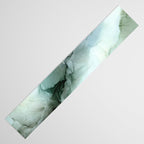 Calm Nature Inspired Abstract Flow Landscape Painting Table Runner Gallery Image 3