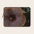 hibiscus photograph - floral botanical tropical art Laptop Sleeve Gallery Image 1