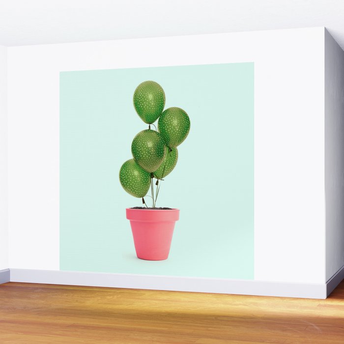 CACTUS BALLOON Wall Mural Gallery Image 2
