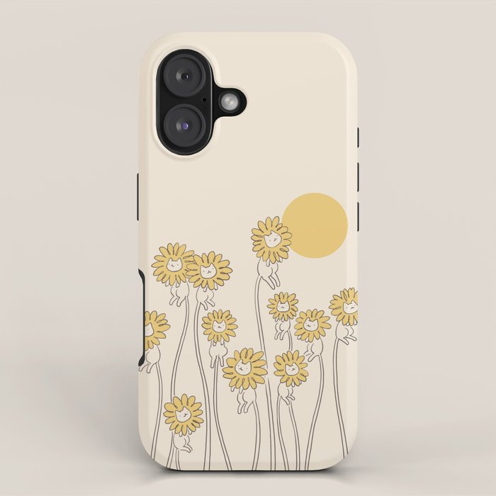Cat and Plant 45 iPhone Case Gallery Image 1