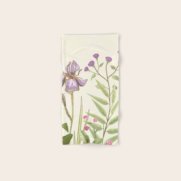 Little Blooming Wildflowers Bath Towel Gallery Image 1