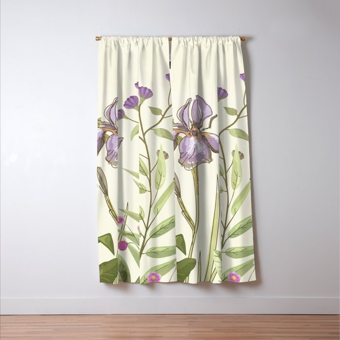 Little Blooming Wildflowers Window Curtain Gallery Image 3