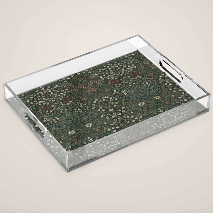 William Morris Blackthorn,No,01. Acrylic Tray Gallery Image 1