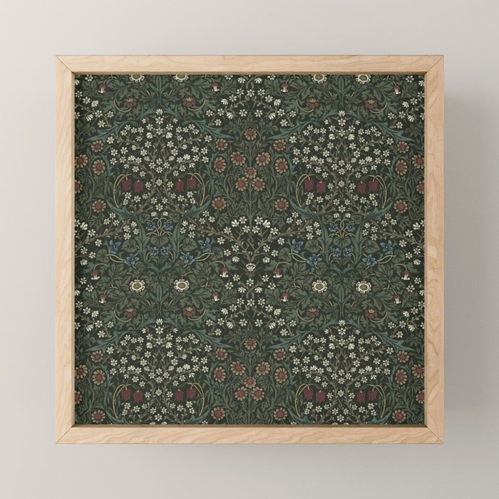 William Morris Blackthorn,No,01. Mini Art Print Gallery Image 1