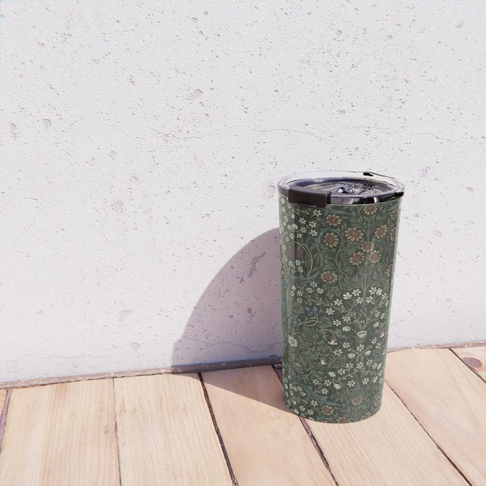 William Morris Blackthorn,No,01. Travel Mug Gallery Image 4