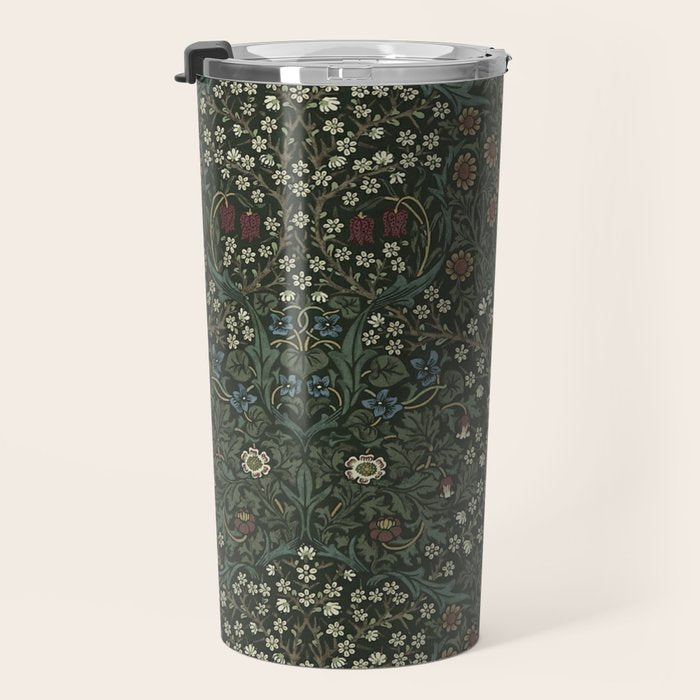 William Morris Blackthorn,No,01. Travel Mug Gallery Image 3