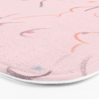 Breasts in Millennial Pink Bath Mat Gallery Image 3