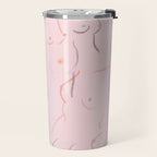 Breasts in Millennial Pink Travel Mug Gallery Image 2