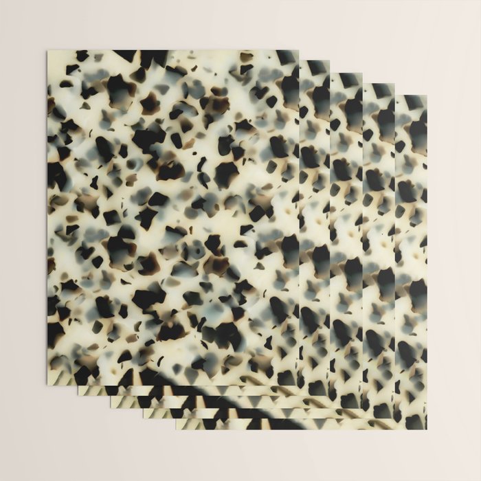 Ivory Acetate Tortoise Shell Wrapping Paper Gallery Image 3