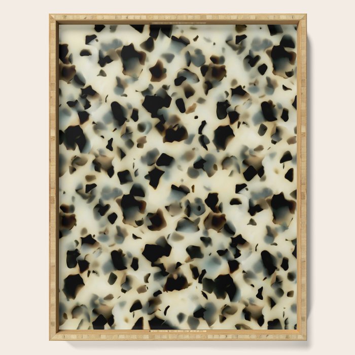 Ivory Acetate Tortoise Shell Serving Tray Gallery Image 1